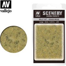 Vallejo SC412 Dark Beige, 6 Mm. Hazır Çim Dokusu