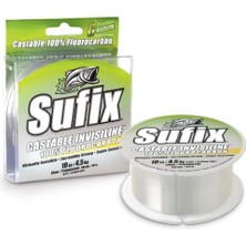 Die Grup Invisiline Döküm Flourocarbon 100 Metre Makara Boyutu Olta (Şeffaf, 12 Lbs)