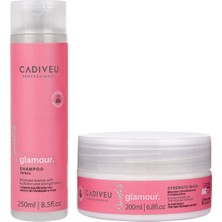 Cadiveu Essentials Glamour Şampuan ve Glamour Saç Maskesi Saç Bakım Seti - Besleyici Şekillendirici Saç Bakımı