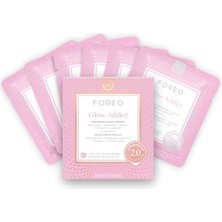 Die Grup Glow Addict Advanced Collection 2.0 Ufo Aktif Yüz Maskesi - Nemlendirici - Güzellik ve Kişisel Bakım - C ve E Vitamini - Tüm Cilt Tipleri ve Donuk Ciltler - Yaşlanma Karşıtı - 1 Pakette 6 Adet