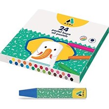 Die Grup Pastel Boya, 24 Renk, Canlı ve Örtücü Renkler, Rahat ve Yumuşak Kullanım, Dökülmeyi Önleyen Ambalaj, Sağlığa Zararsız