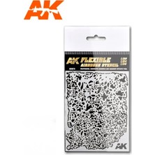 Ak Interactive Ak 9079 1/20,1/24,1/35 Esnek Boya Şablonu