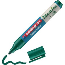 Die Grup Edding Flipchartmarker 31 Ecoline, Yeniden Doldurulabilir, 1,5 – 3 Mm, Yeşil