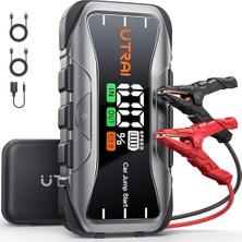Die Grup Jstar JS10 27000MAH 6000A Jump Starter Taşınabilir Akü Takviye Kiti + Taşıma Çantası (Çanta + 65W Pd Powerbank + LED Lamba)