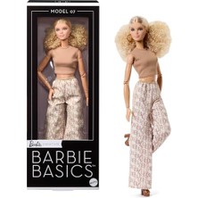 Die Grup Barbie Basics 07 Siyah Uzun Saçlı JJX26