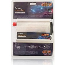 Die Grup Teknomax 600W Inverter Dönüştürücü Araç Içi Fiş Dönüştürücü 1410