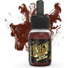 Ak Interactive Ak 16010 30 Ml. Akrilik Mürekkep, Intense Sienna