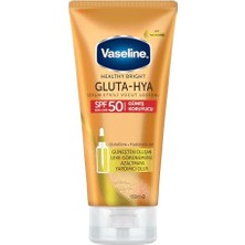 Die Grup Vaseline Gluta-Hya Serum Etkili Vücut Losyonu Güneş Koruyucu 150 Mililitre