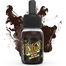 Ak Interactive Ak 16011 30 Ml. Akrilik Mürekkep, Brown Black