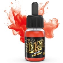 Ak Interactive Ak 16009 30 Ml. Akrilik Mürekkep, Blood Scarlet