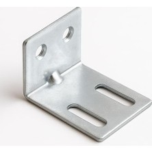 Die Grup Metal L Demiri 30X25X38 mm (50 Adet) Raf Mobilya Köşe Destek Aparatı Dayanıklı Duvar Sabitleme Seti