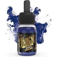 Ak Interactive Ak 16014 30 Ml. Akrilik Mürekkep, Ocean Blue