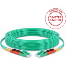Alfafonet Lc/pc-Lc/pc Multimode Om3 Dupleks 5 Metre Fiber Patch Cord