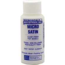 Microscale 5 1 Oz Micro Coat Satın-Yarı Mat Son Kat Vernik