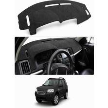 E-BİZ Land Rover - Freelander (1997-2014) Uyumlu Torpido Koruma Kılıfı - Siyah Şeritli