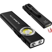 Klarus E5 Plus Ultra Slim Triple-Lights 800 Lümen El Feneri (Siyah)