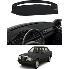 E-BİZ Mercedes-Benz - W124 (1985-1997) Uyumlu Torpido Koruma Kılıfı - Siyah Şeritli
