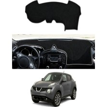 E-BİZ Nissan - Juke YF15 (2010-2019) Uyumlu Torpido Koruma Kılıfı - Gri Şeritli