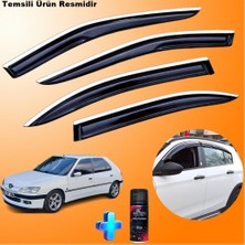 Friemats Peugeot 306 Hb Mügen Cam Rüzgarlığı Abs Nikelajlı Cam Rüzgarlığı Tüm Kasalar 4 Lü + Ebrayn 150 ml Koku