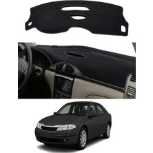 E-BİZ Renault - Laguna 2 (2001-2007) Uyumlu Torpido Koruma Kılıfı - Siyah Şeritli