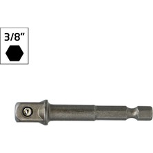 Master 530946 3/8" Lokma Adaptörü Hex Bits Saplı 65 mm