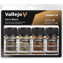 Vallejo 73125 35 Ml. Loam Brown, Model Boyası Pigmenti