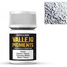 Vallejo 73101 35 Ml. Titanium White, Model Boyası Pigmenti