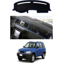 E-BİZ Honda - Cr-V (1997-2001) Uyumlu Torpido Koruma Kılıfı - Mavi Şeritli