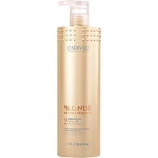 Cadiveu Blonde Reconstructor Yapılandırıcı Saç Maskesi 1000 ml - Besleyici Şekillendirici Saç Bakımı