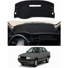E-BİZ Audi 80 1986-1996 Uyumlu Torpido Koruma Kılıfı - Gri Şeritli
