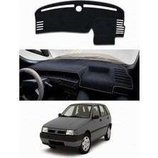 E-BİZ Fiat - Tipo Analog (1988-1995) Uyumlu Torpido Koruma Kılıfı - Gri Şeritli