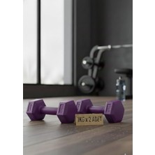 Die Grup 1  x 2 Plastik Dambıl Seti – Ev Fitness Ağırlık Seti | Aerobik, Pilates ve Tüm Ev Egzersizleri Için Dambıl Çifti