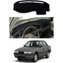 E-BİZ Mazda - 626 (1987-1991) Uyumlu Torpido Koruma Kılıfı - Gri Şeritli