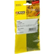 Noch 8363 Statik Çayır Dokusu, Açık Yeşil, 4 Mm. 20 Gram, Diorama Malzemesi