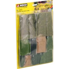 Noch 7071 Statik Çim, 10 Farklı Çayır Çeşidi, 160 Gram,  6.0-12 Mm. Diorama Malzemesi