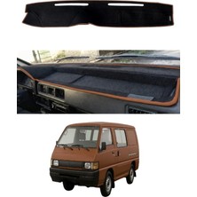 E-BİZ Mitsubishi - L300 (1986-1993) Uyumlu Torpido Koruma Kılıfı - Kahverengi Şeritli