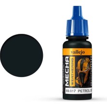 Vallejo 69817 18 Ml. Petrol Spills (Gloss), Mecha Color Serisi Model Boyası