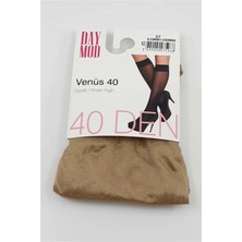 Daymod Venüs 40 Kaşmir Parlak Dizaltı Pantolon Çorabı 12'li