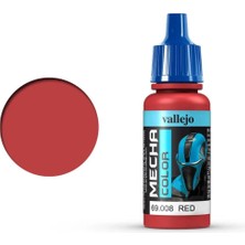 Vallejo 69008 18 Ml. Red, Mecha Color Serisi Model Boyası