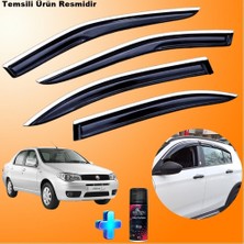 Friemats Fiat Albea Mügen Cam Rüzgarlığı Abs Nikelajlı Cam Rüzgarlığı Tüm Kasalar 4 Lü + Ebrayn 150 ml Koku
