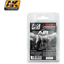 Ak Interactive Ak 2030 3X35 Ml. Iniş Takımları Eskitme Efekti, Enamel Model Boyası Seti