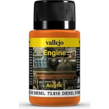 Vallejo 73816 40 Ml. Mazot Lekeleri, Motor Yüzeyi Efekti Boyası