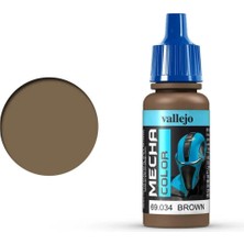 Vallejo 69034 18 Ml. Brown, Mecha Color Serisi Model Boyası