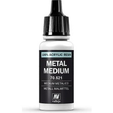 Vallejo 70521 18 Ml. Metal Medium (Metalik Renge Dönüştürücü)