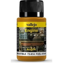 Vallejo 73814 40 Ml. Akaryakıt Lekeleri, Motor Yüzeyi Efekti Boyası