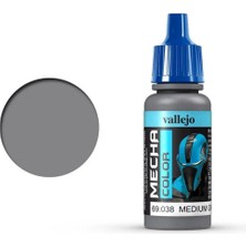 Vallejo 69038 18 Ml. Medium Grey, Mecha Color Serisi Model Boyası