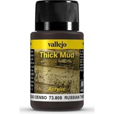 Vallejo 73808 40 Ml. Rusyalı, Kalın Çamur Efekti Boyası