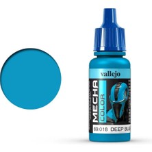 Vallejo 69018 18 Ml. Deep Blue, Mecha Color Serisi Model Boyası