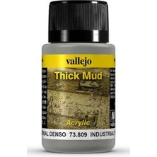 Vallejo 73809 40 Ml. Endüstriyel, Kalın Çamur Efekti Boyası