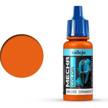 Vallejo 69055 18 Ml. Orange Fluorescent, Mecha Color Serisi Model Boyası
